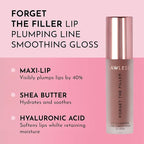 Women's Forget The Filler Lip Plumper Line Gloss, Maple Sugar, Brown, 0.11 Fl Oz (Pack of 1)
