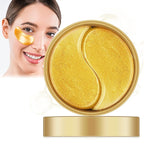 Under Eye Patches 60 Pcs,Gold Eye Mask,Puffy Eyes & Dark Circles Treatments,Improve Reduce Smooth Wrinkles,Fine Lines and Under Eye Bags,Hydrating & Moisturizing,Firm Eye Skin Care for Women and Man