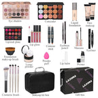 All in One Makeup Kit Makeup Kit for Women Full Kit Makeup Set Multipurpose Bundle Holiday Gift Box Essential Starter Bundle Include Full Makeup Kit for Women (Box3)
