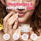 100% Natural Lip Butter Sleeping Lip Mask, Overnight Lip Moisturizer and Conditioner for Dry Lips. Intensive Lip Balm and Lip Therapy Skin Care with Mango butter (Original All Nighter)