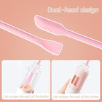 Makeup Mixing Palette Spatula Set, 2PCS Mini Acrylic