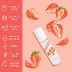 Roller Girl Roll-On Lip Gloss (Strawberry Amber, 2 Pack) – Lip Gloss for Women with Hydrating Vitamin E & Moisturizing Shine, Refreshingly Lightweight Your Lip Stain, Non Stick Gloss