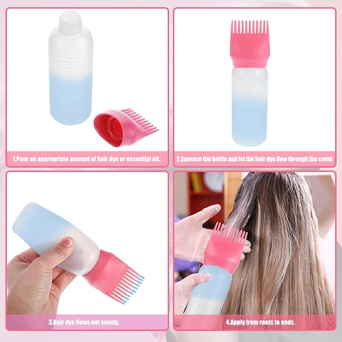 Pimoys Hair Oil Applicator Bottle