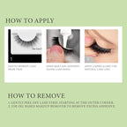 KISS Lash Couture The Muses Collection False Eyelashes - Empress, Black, Rounded, Doe-Eyed, Refined Faux Silk, Contact Lens Friendly, Pliable Band, Comfortable, Reusable, Cruelty Free, Vegan | 1 Pair