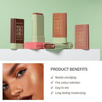 MEICOLY Cream Bronzer Stick, Natural Highlight Contour Makeup,Face Highlighter Stick,Contour Stick Facial Contouring Stick,Buildable Face Bronzer Face Shaping,Waterproof,01 Warm Glow