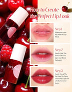 Lip Tint Stain Set, Lip Stain Long Lasting Lightweight Waterproof, Transfer-Proof, Non-sticky, Lip Makeup Matte Finish