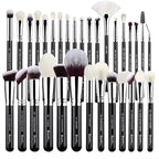 Pro makeup Artist Brushes Set 32Pcs Luxury Goat Hair Horse hair Makeup Brush Set eye and face brushes for every possibility By Bueart Design