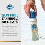 Fake Bake Tanning Water Self Tanner Instant Glow with Hydrating Passion Flower Rejuvenation - Natural Looking Sunless Bronzing for Women & Men - Professional Mitt For Easy Application - 6.7 oz, All