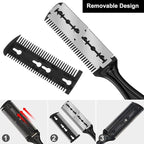 3 Pieces Razor Comb with