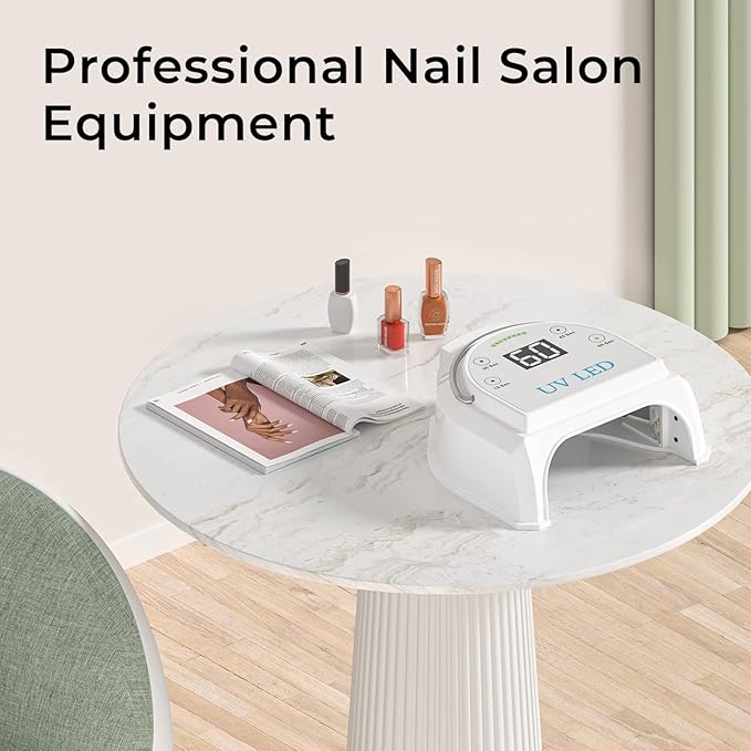 80w professional cordless uv led