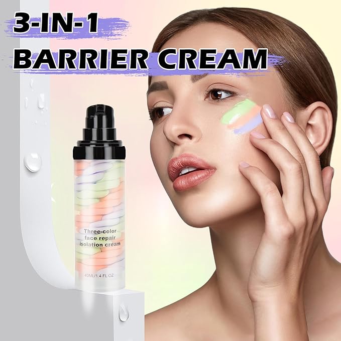 3 In 1 Color Corrector Makeup Primer Color Face