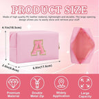 Personalized initial letter patch makeup