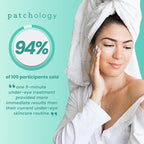Patchology Rejuvenating Under Eye Gels - Hydrating Eye Mask w/Caffeine & Collagen - Under Eye Patches For Dark Circles - Puffy Eyes Care, minimize Puffiness & Wrinkles Reducer (15 Pairs)