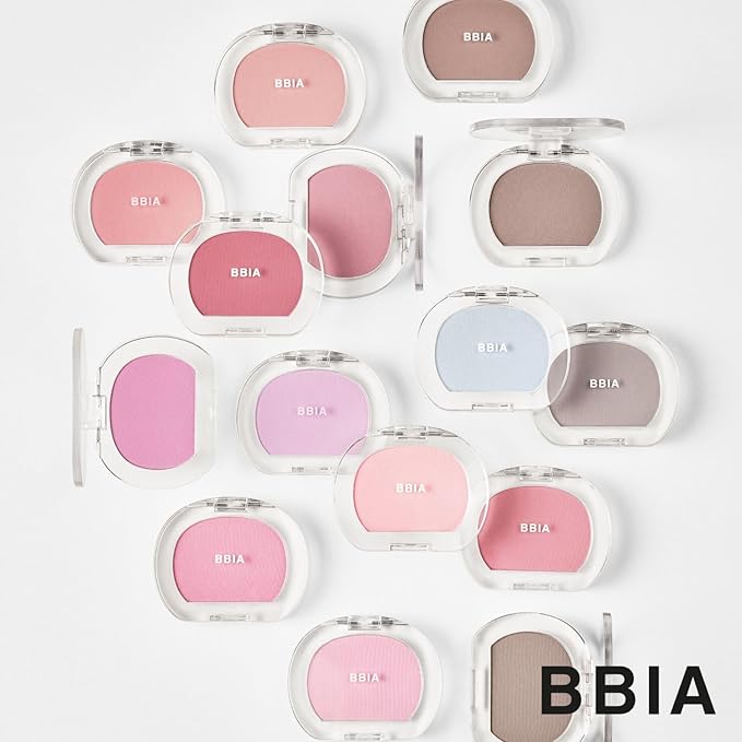BBIA Last Blush NEW 15 Colors - Cheek Blush Shaping Shading Contour & Highlight Long-Lasting Matte Finish Natural Shades Buildable & Blendable Daily Korean Face Makeup (10 JULIET ROSE, Pack of 1)