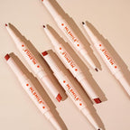 Matte Red Lip Liner Lipstick, Double-end Cream Lip Liner Pencil, Waterproof Long Wear Smudge Proof Lip Liner,Rich Lip Colors,Retractable Smooth Lip Liner, High Pigmented Dark Lip Liner For Women (#03)