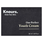 Knours. Moisturizing Shea Butter + Sweet Almond Oil Youth Cream, A rich cream that deeply rejuvenates skin, rich combination of vegan oils - EWG Verified Clean Beauty 50ml 1.69 oz.