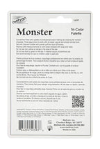 Mehron Makeup Tri-Color Character Makeup Palette | Halloween, Special Effects and Theater Cream Makeup FX Palette | Face Paint Makeup .7 oz (20 g) (Monster)