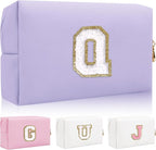 Personalized initial letter patch makeup