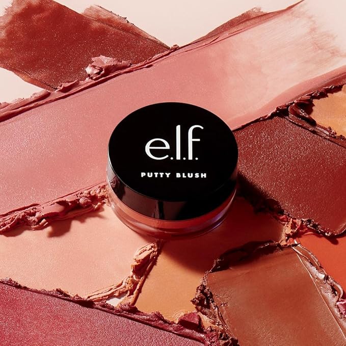 e.l.f. Putty Blush, Creamy & Ultra Pigmented Formula, Lightweight, Buildable Formula, Infused with Argan Oil & Vitamin E, Vegan & Cruelty-Free, Turks and Caicos