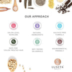 Luseta Tea Tree & Argan Oil Detangling Shampoo & Conditioner Set, 2 x 33.8 Oz