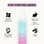 Pacifica Hair Perfume & Body Fragrance Spray Mist - Dream Moon with Vanilla, Almond & Spices – Alcohol-Free, Vegan & Cruelty-Free, 6.5 oz