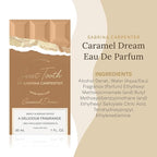 Sabrina Carpenter Caramel Dream - Long-lasting Perfume for Women - Sweet Floral Fragrance with notes of Caramelized Amber & Chocolate - Vegan - Musky Scent - 1 Fl Oz (30 mL)