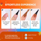 Beetles Fall Gel Nail Polish Set - Fall Yard Gel Polish Kit, 20 Color Orange Burgundy Red Navy Blue Glitter, Soak Off LED UV with Base Top Coat Nail Art Manicure Gift for Women