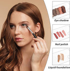 3 Pcs Acrylic Makeup Palette with 3Pcs Makeup