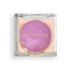 Revolution, Beam Bright Blush, Blendable & Buildable Face Powder Blush, Luminous Finish for Radiant Cheeks, Vegan & Cruelty-Free, Lick of Lilac Purple, 0.09 Oz