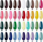 Gel palette Painting gel for nail art 40colors individual squares UV LED Gel for Nail Art DIY