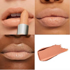 MAC Cosmetics M.A.Cximal Sleek Satin Lipstick - 833 Creme D'Nude (pale peachy beige) - 0.12 oz / 3.5 g