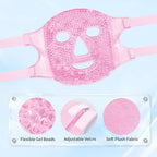Cold face eye masks ice