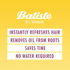 Batiste Dry Shampoo for Blonde Hair, Refresh Hair and Absorb Oil Between Washes, Waterless Shampoo for Added Hair Texture and Body, 5.71 oz