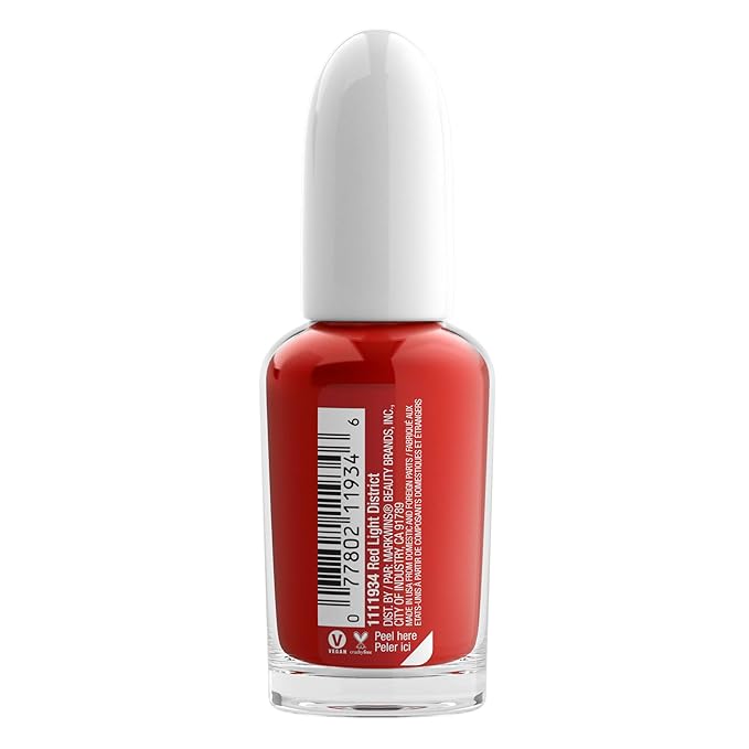 wet n wild Fast Dry AF Nail Polish, Quick 40 Second Dry Time, Long Lasting High-Shine - Red Light District