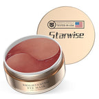 Caffeine Brightening Eye Masks - Under Eye Patches for Dark Circles, Eye Bag, Wrinkle, Puffiness with Hyaluronic Acid - Hydrating Eye Masks for Women and Men, Less Tired