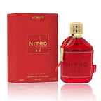 NITRO RED - 3.4oz - Eau De Parfum - Luxury Perfume for Men - Fruit, Woody, Floral & Masculine Fragrance - Long Lasting Cologne Mist & Body Spray - for Him