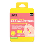 Onyx Professional Hard as Hoof S.O.S Nail Patches - Nail and Cuticle Strengthening Treatment Repair Patches, Nail Growth, Repair, 20 Count