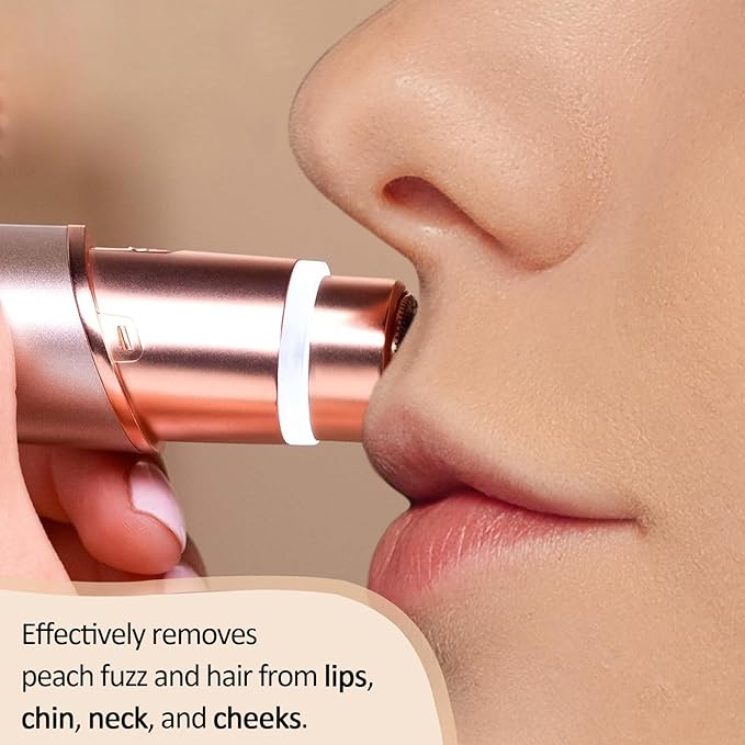 Generation 3 Replacement Heads for Flawless Facial Hair Remover, Double Blades Ring Heads for Women Face, 4 Pack