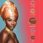 Juvia's Place Lip Gloss Reflect Caramel Rose, Warm Toned Soft Brown, Smooth and Creamy Long Lasting Non-Sticky Luscious High Shine Glow, 16 oz,