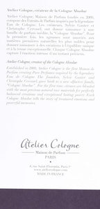 Atelier Cologne Oolang Infini Cologne, 3.3 Ounce