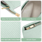 3 pieces makeup bag cosmetic