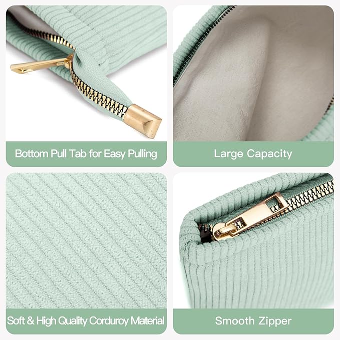 3 pieces makeup bag cosmetic