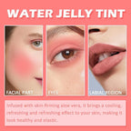 Cooling Water Jelly Tint/Blush, Chill Splash (Berry+Red) Multi-Use Lip