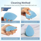BEAKEY 5 Pcs Makeup Sponge Set, Latex-Free Makeup