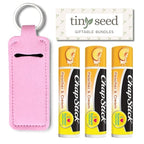 Peaches and Cream Chapstick 3-Pack. Includes Bundle