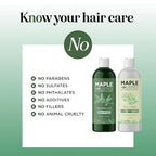 Shampoo and Conditioner for Oily Hair and Scalp - Sulfate and Paraben Free Shampoo and Conditioner Set for Oily Hair Care with Deep Cleansing Tea Tree Oil - Color Safe & Cruelty Free (8 Fl Oz)