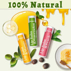 250 Pcs Lip Balm Bulk,12 Fruit Flavored Natural Bulk Lip Balm, Lip Balms Pack with Vitamin E, Lip Balm Gift Set Women Stocking Stuffers Party Favors, Moisturizing&Soothing(4.2g/0.15oz)