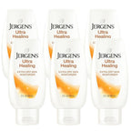 Jergens Ultra Healing Moisturizer for Dry Skin, Hand and Body Lotion, with Hydralucence Blend, Vitamins C, E and B5, 3 Oz, Pack of 8
