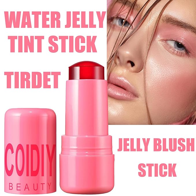 Milk Cooling Water Jelly Tint, Makeup Lip Tint Cooling