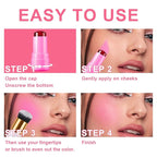 2PCS Cooling Water Jelly Lip Tint/Blush, Jelly Blush Cooling